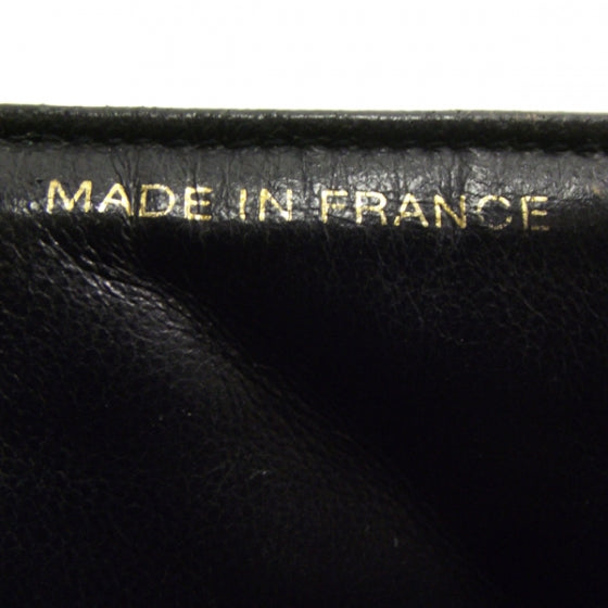 Chanel Lambskin Two-Sided Flap Navy 9 of 13