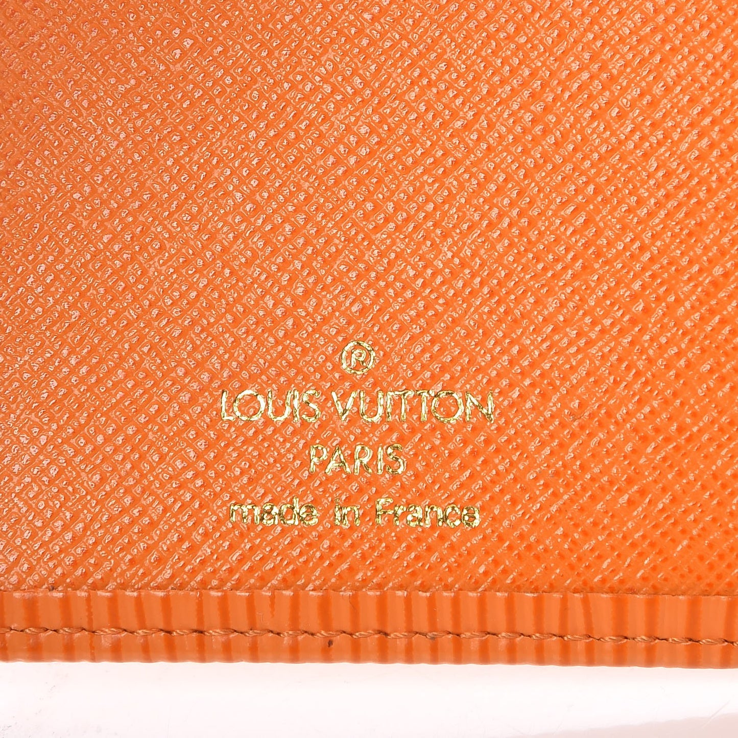 Epi French Purse Wallet Mandarin