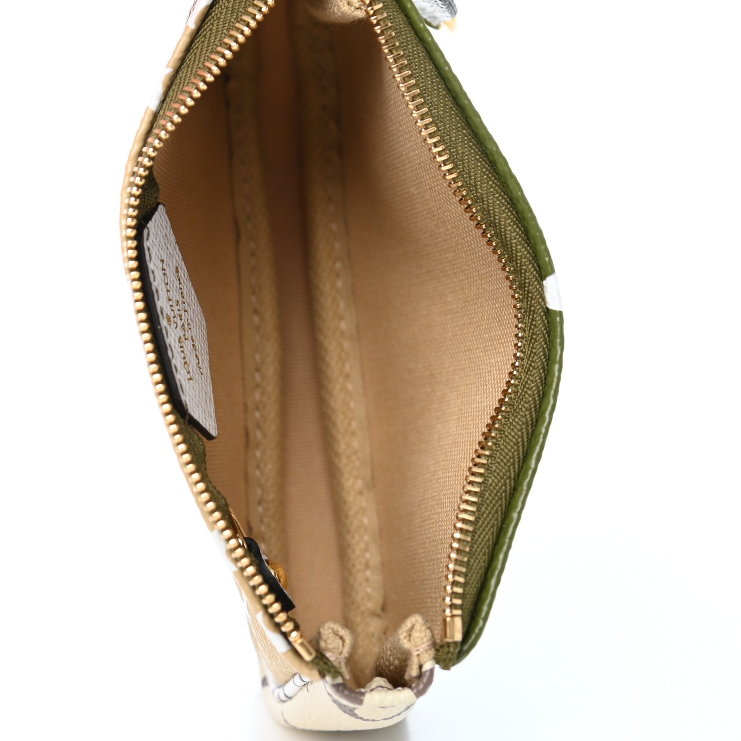 Louis Vuitton Monogram Giant Micro Pochette Accessories Kaki White 5 of 9