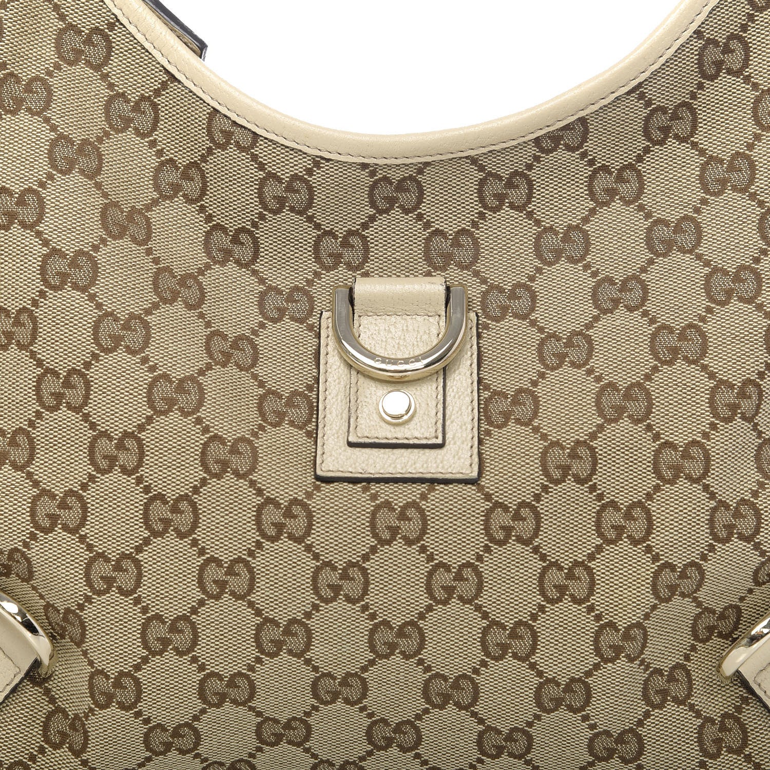 Gucci Monogram Medium Abbey D Ring Hobo Off White 15 of 15