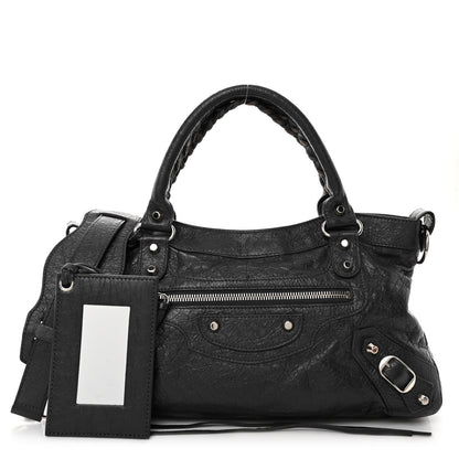Balenciaga Agneau Classic Silver Hardware First Gris Fossile 1 of 9