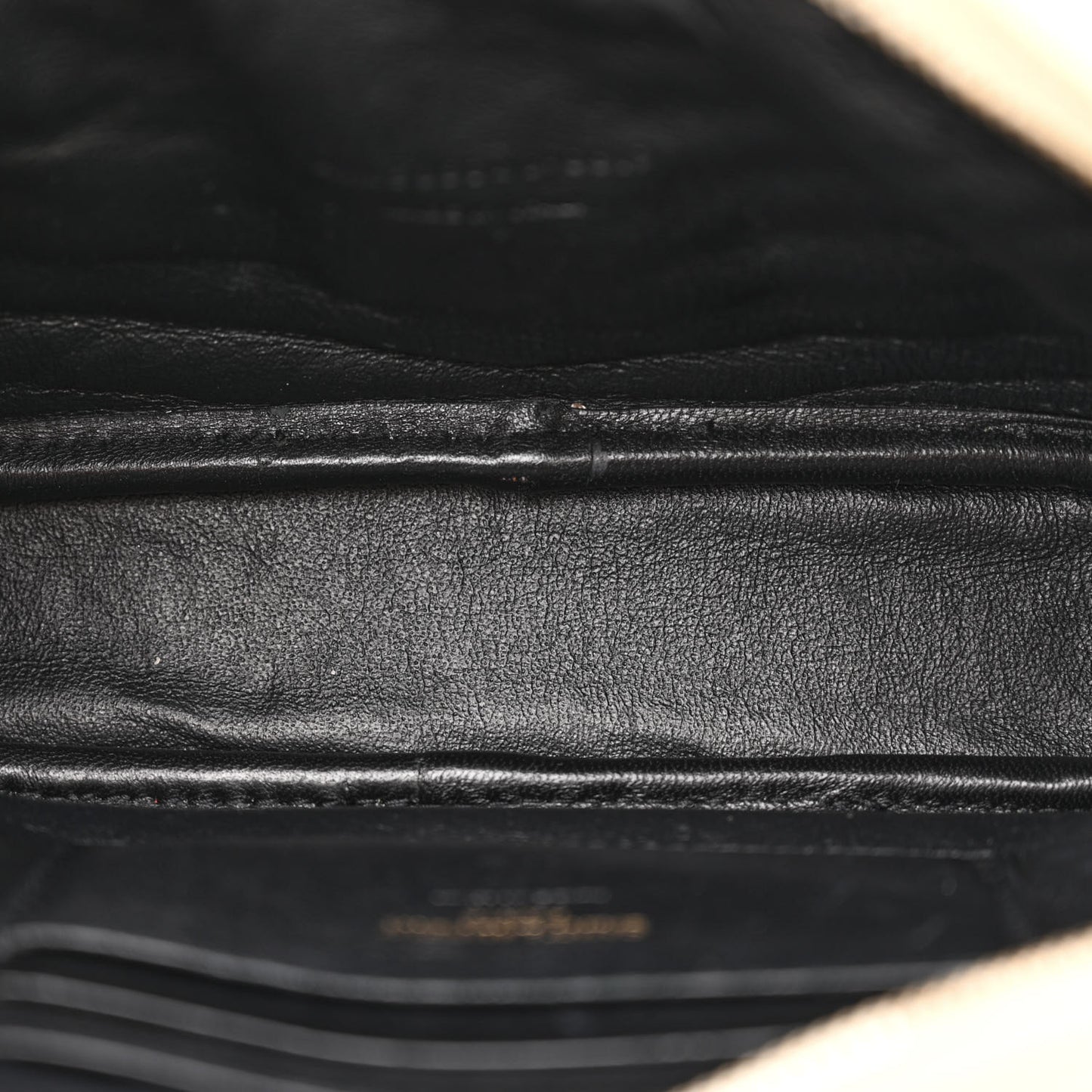 Grain De Poudre Matelasse Monogram Mini Lou Camera Bag Dark Beige