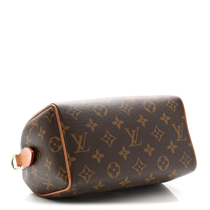 Louis Vuitton Monogram Speedy Bandouliere 20  Pink Orange 4 of 10