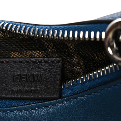 Fendi Vitello Grace Matte Nano Fendigraphy Hobo Charm Mirto 6 of 10