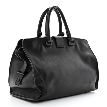 Saint Laurent Calfskin Small Monogram Cabas Black 3 of 17