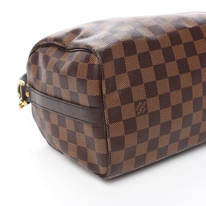 Louis Vuitton Damier Ebene Speedy Bandouliere 25 8 of 10