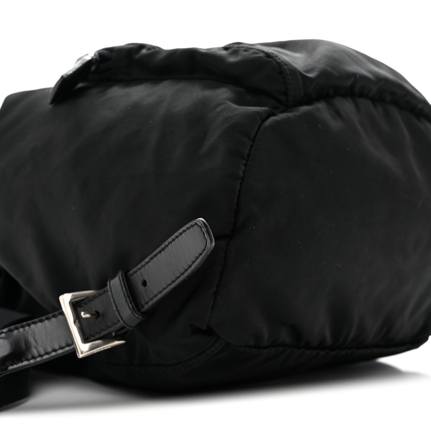 Tessuto Nylon Vela Cinch Backpack Black
