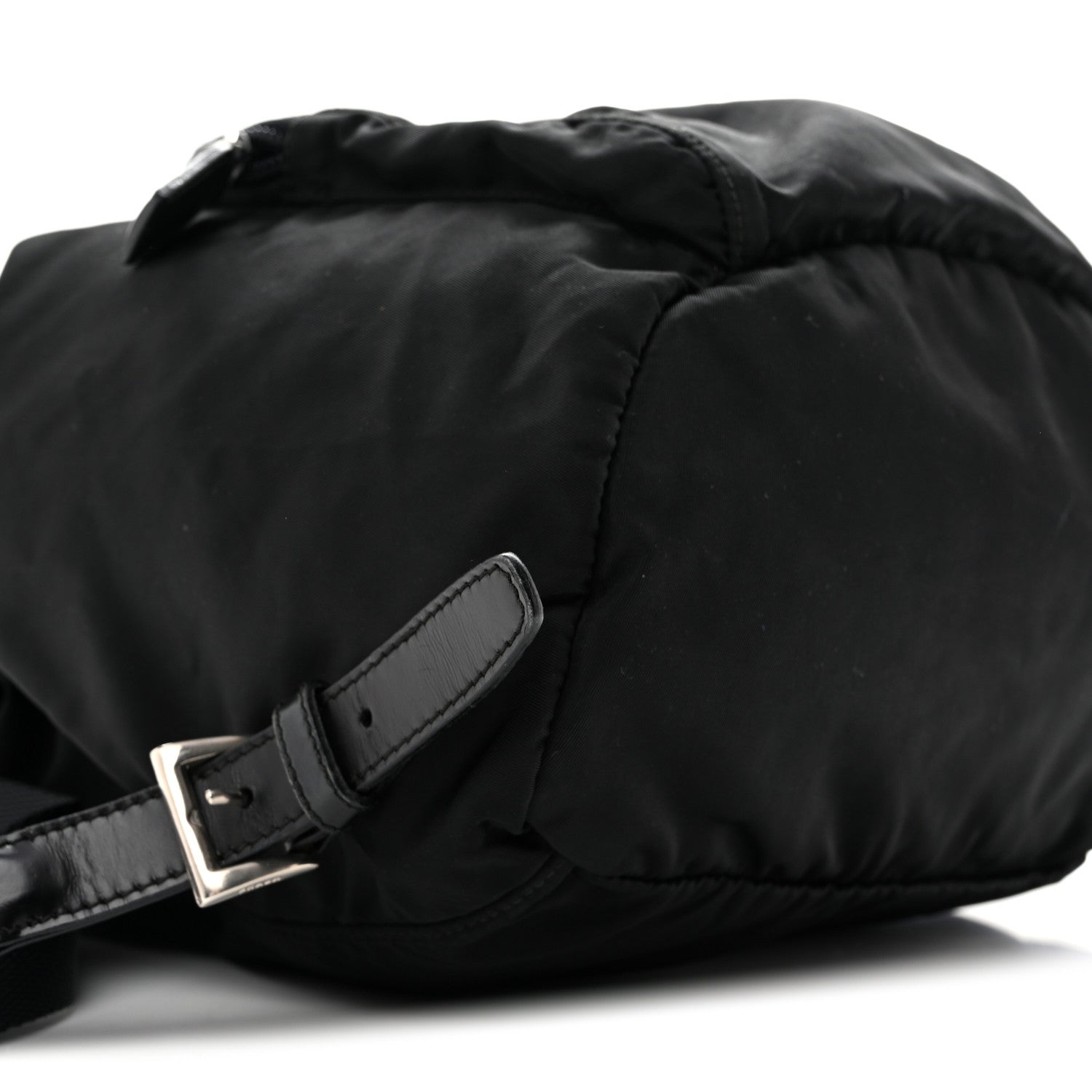 Prada Tessuto Nylon Vela Cinch Backpack Black 9 of 16