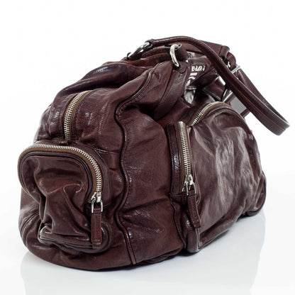 Prada Washed Bauletto Cocco 4 of 11
