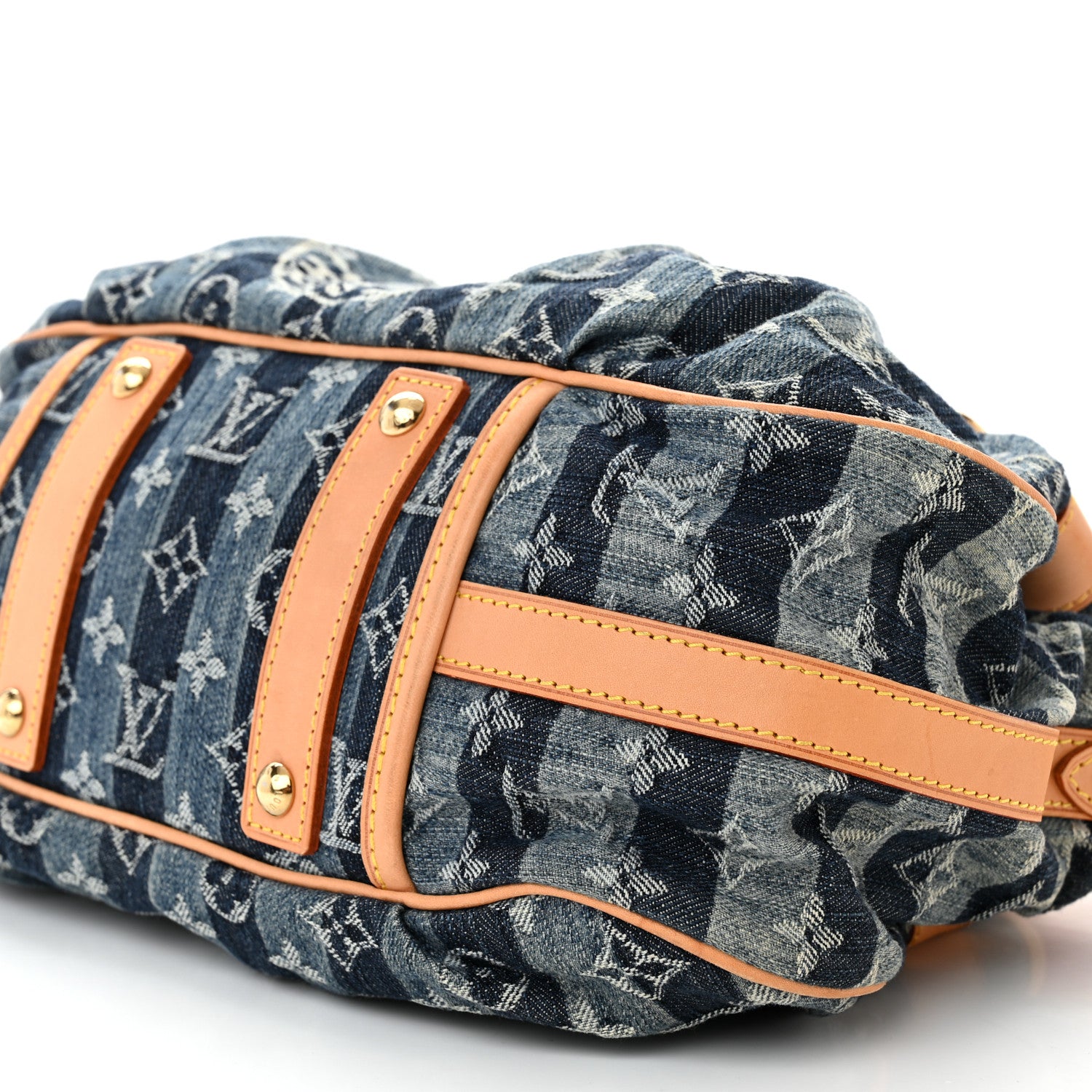 Louis Vuitton Denim Raye Porte Epaule MM 12 of 14