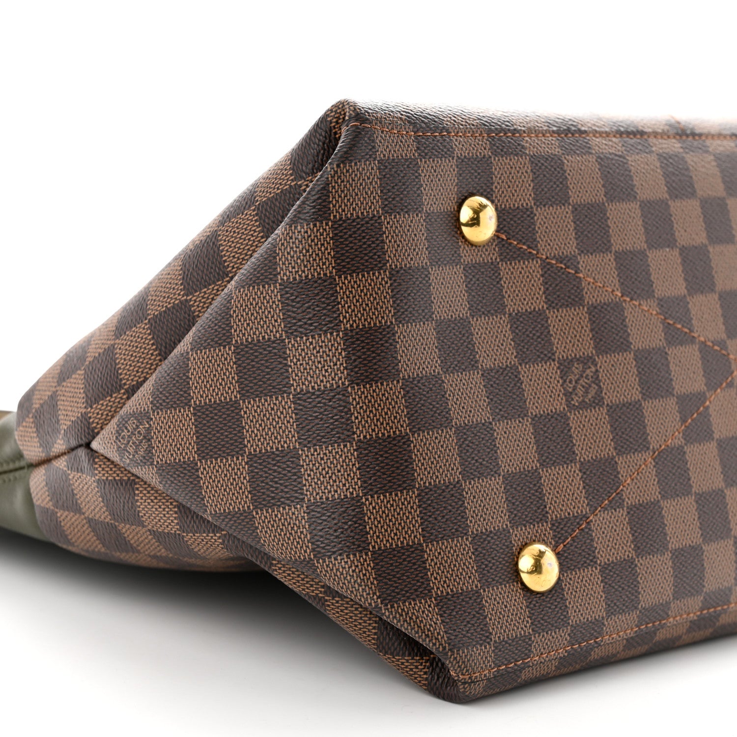 Louis Vuitton Damier Ebene Calfskin Maida Khaki 8 of 9