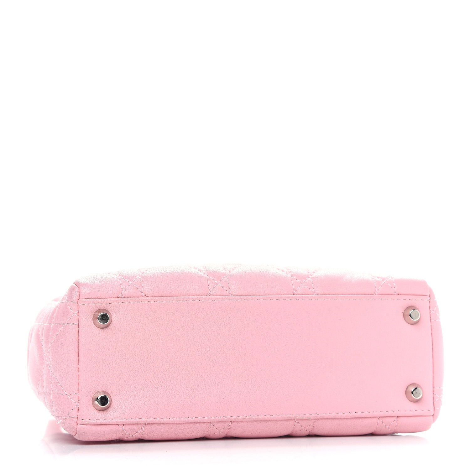 Christian Dior Lambskin Cannage Mini Lady Dior Rose Clair 4 of 11