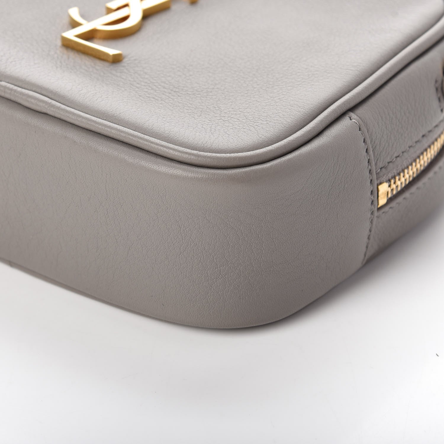 Saint Laurent Nappa Monogram Blogger Bag Oyster Grey 9 of 9