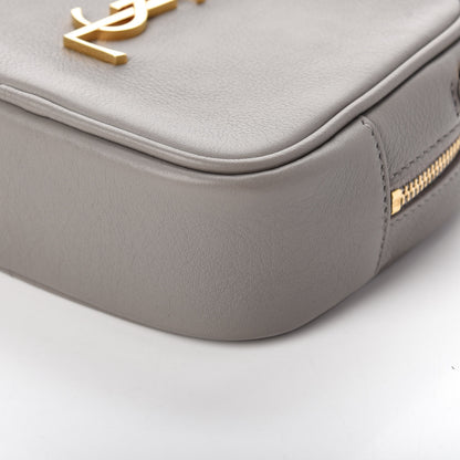 Saint Laurent Nappa Monogram Blogger Bag Oyster Grey 9 of 9