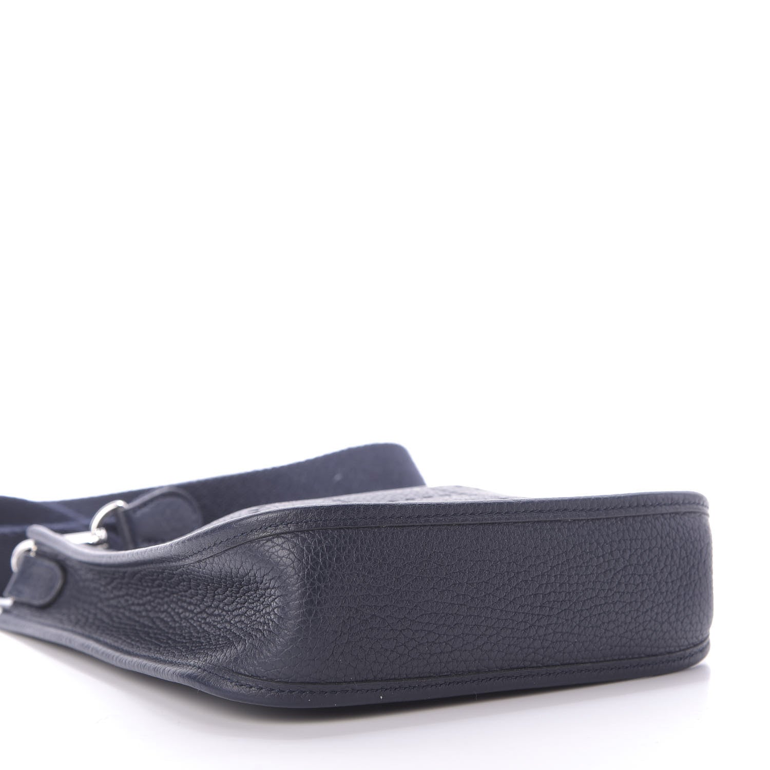 Hermes Taurillon Clemence Amazone Evelyne TPM Bleu Nuit Bleu Indigo 4 of 8