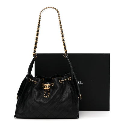 Chanel Caviar Quilted Small Chanel 25 Handbag Black 12 of 12