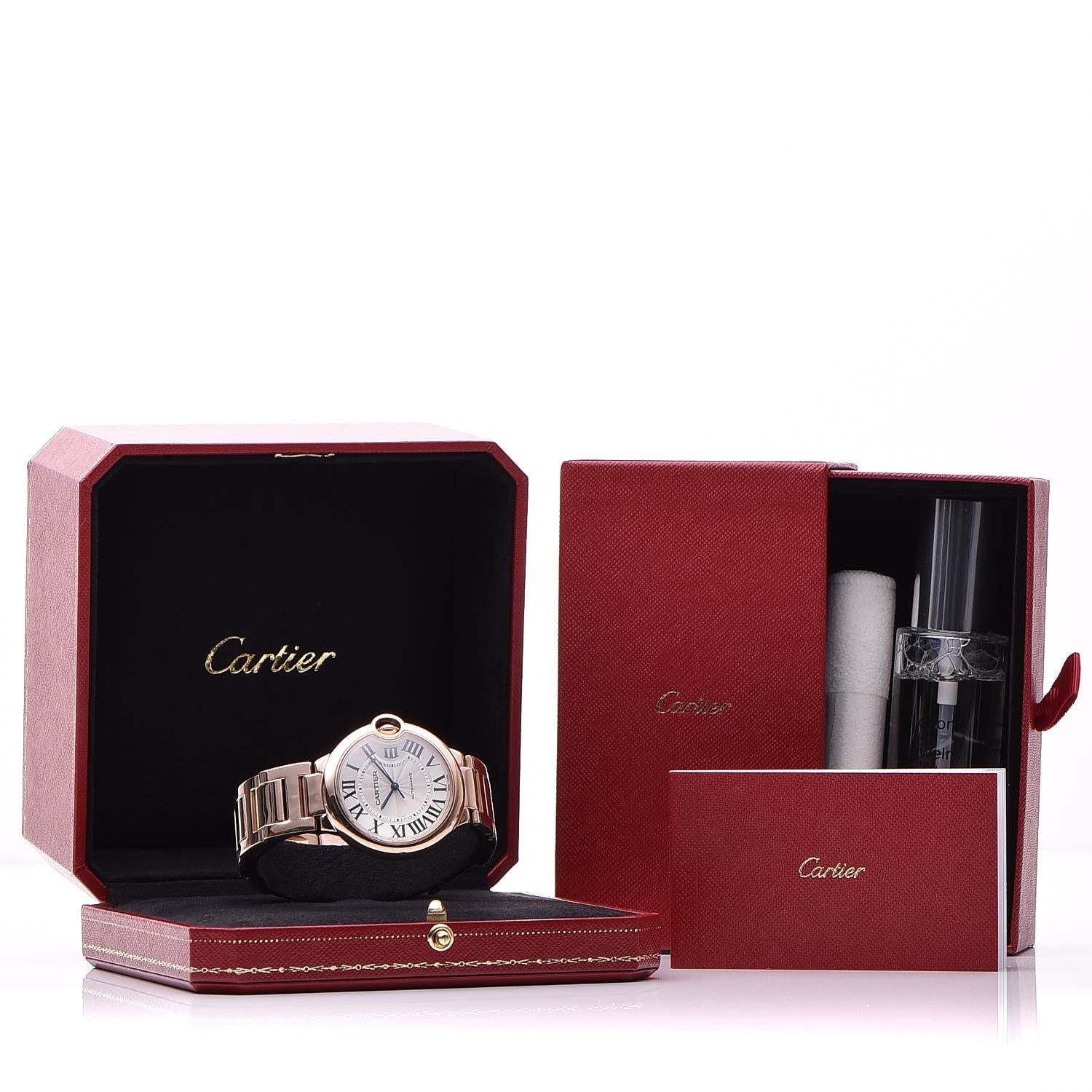Cartier 18K Pink Gold 36mm Ballon Bleu De Automatic Watch 9 of 9