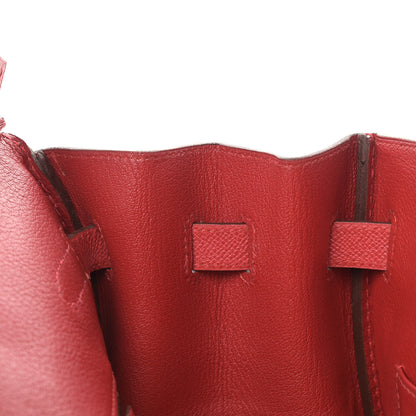 Hermes Epsom Birkin 35 Rouge Casaque 15 of 43