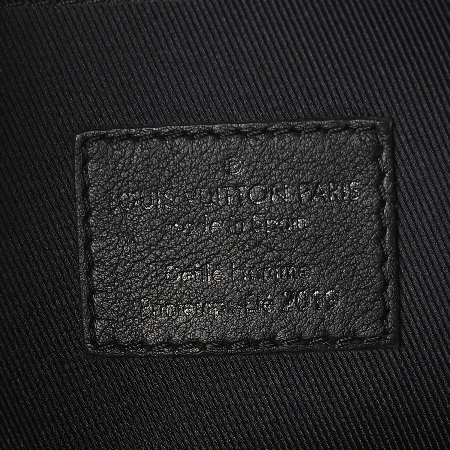 Louis Vuitton Taurillon Monogram Solar Ray A4 Pouch Black 6 of 6