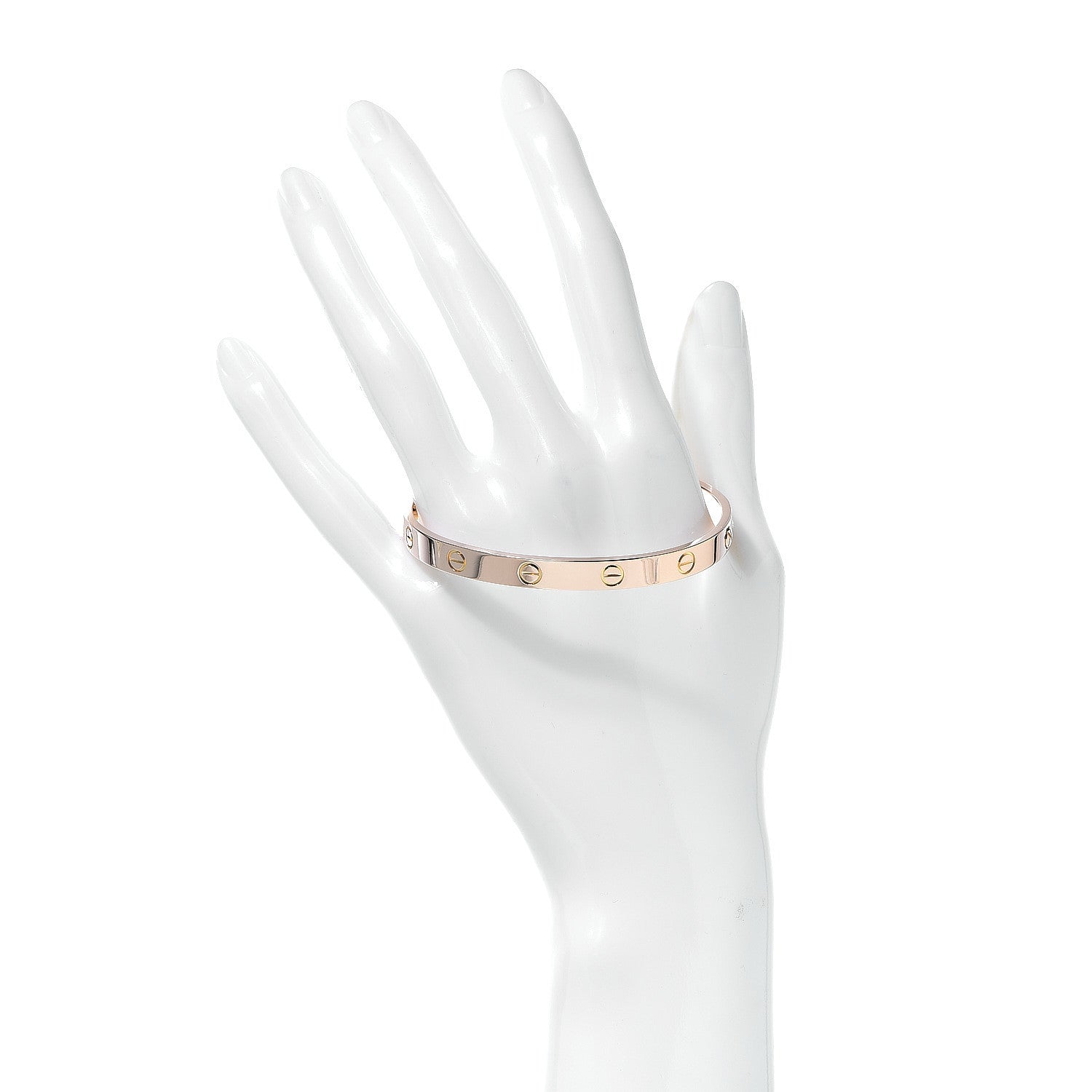 Cartier 18K Pink Gold LOVE Bracelet 18 2 of 5