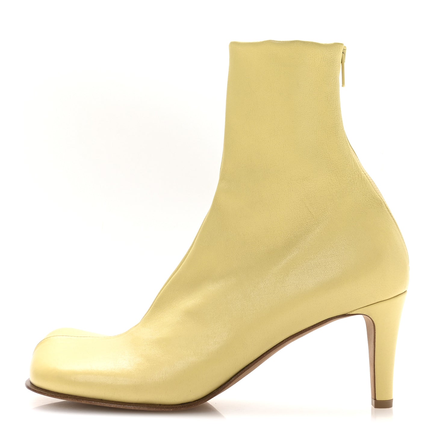 Nappa Bloc 70mm Ankle Boots 41 Moon Beam