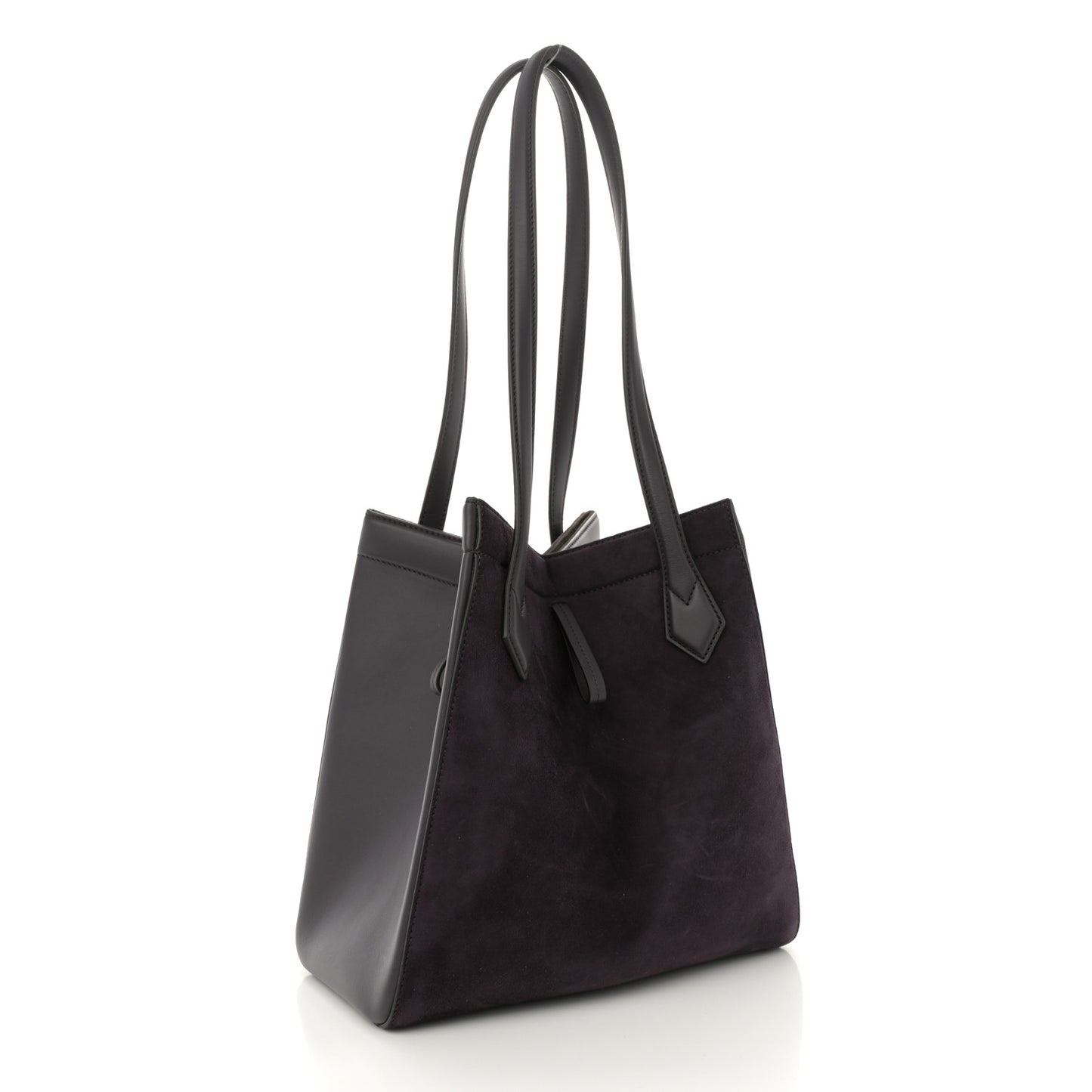 Vitello Grace Camoscio Medium Fendi Origami Plum