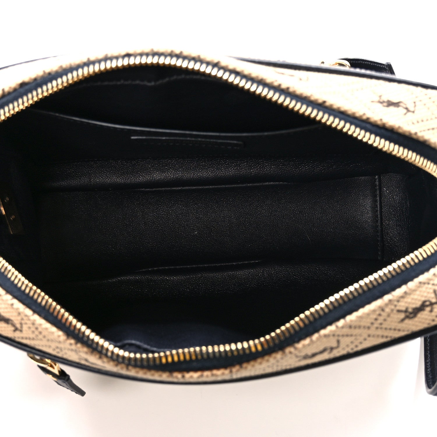 Saint Laurent Canvas Monogram All Over Camera Bag Beige 5 of 11