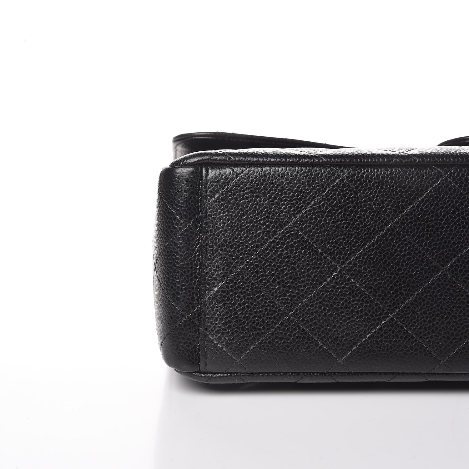 Chanel Caviar Quilted Maxi Double Flap Black 8 of 9