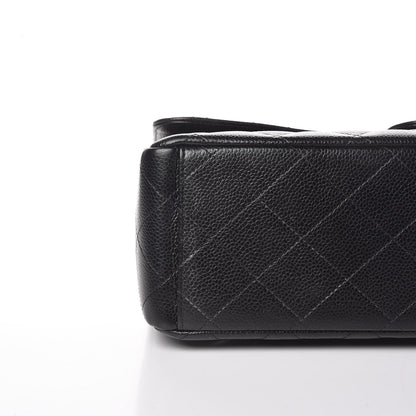 Chanel Caviar Quilted Maxi Double Flap Black 8 of 9