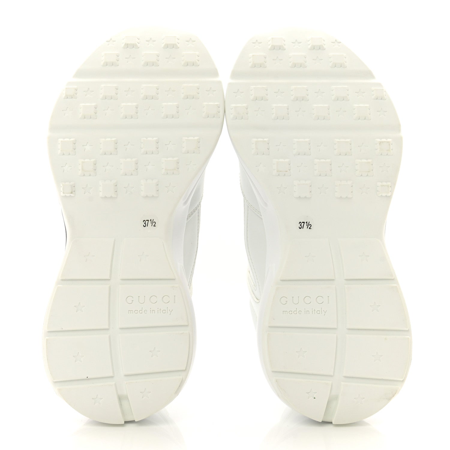 Gucci Demetra Cat Eyes Womens Rhyton Sneakers 37.5 White 5 of 9