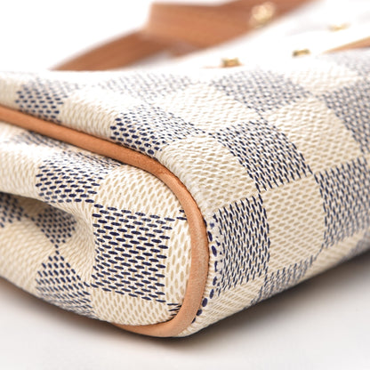 Louis Vuitton Damier Azur Eva Clutch 7 of 9