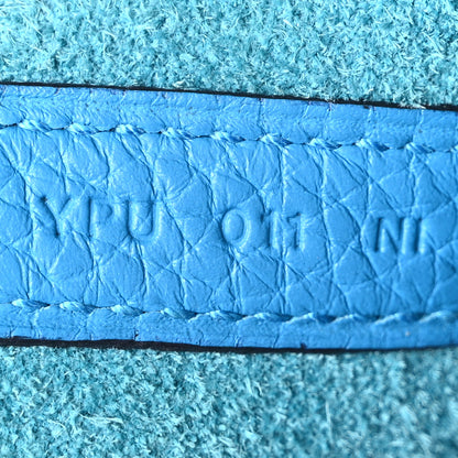 Hermes Taurillon Clemence Picotin Lock 22 MM Bleu Frida 7 of 10