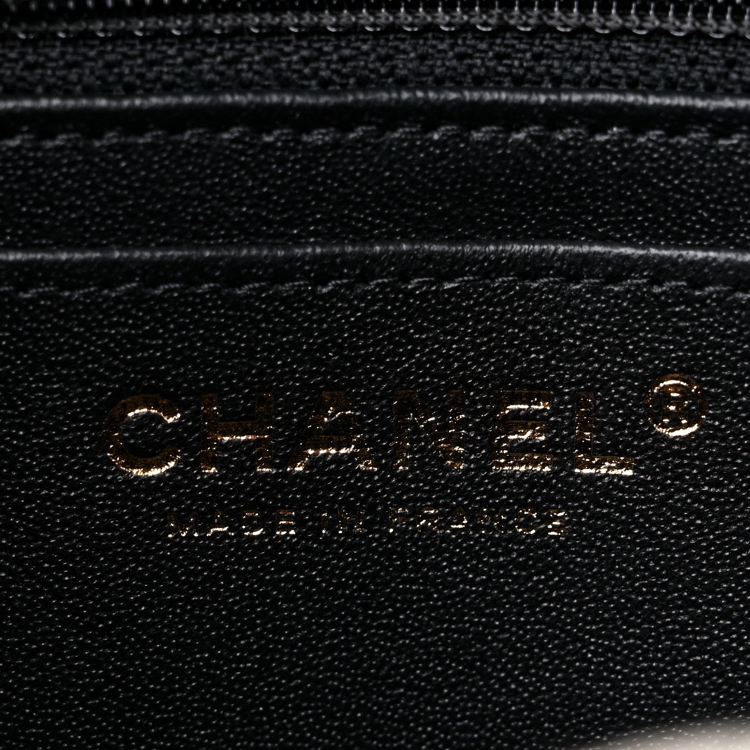 Chanel Lambskin Quilted Mini Rectangular Flap Black White 6 of 11