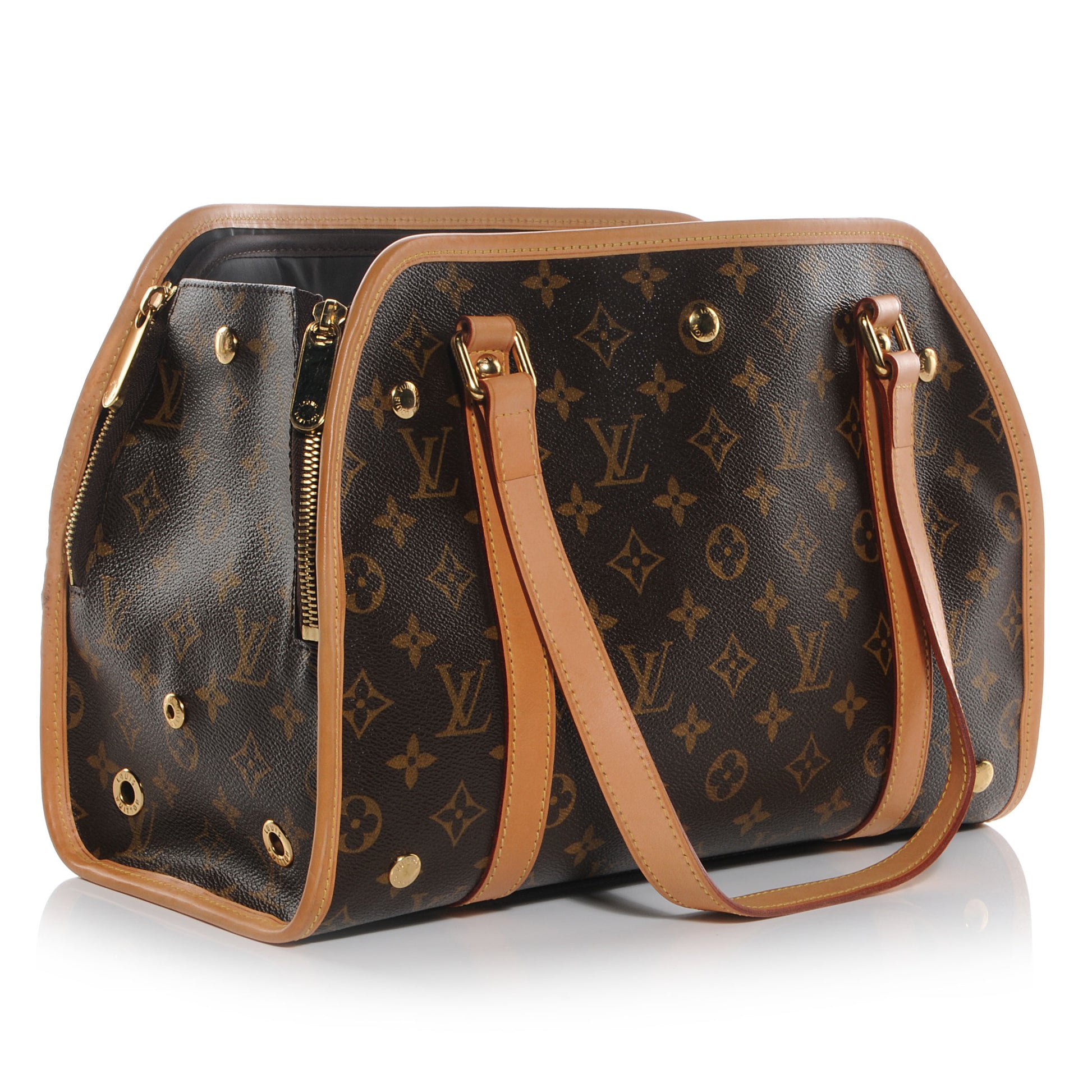 Louis Vuitton Monogram Sac Baxter PM Dog Pet Carrier 3 of 7