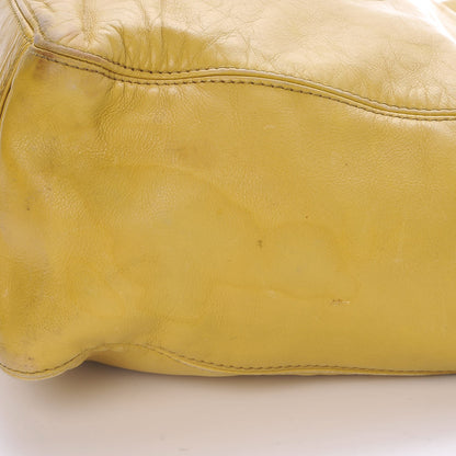Chanel Lambskin Bekko Chain CC Shopping Tote Chartreuse 21 of 28
