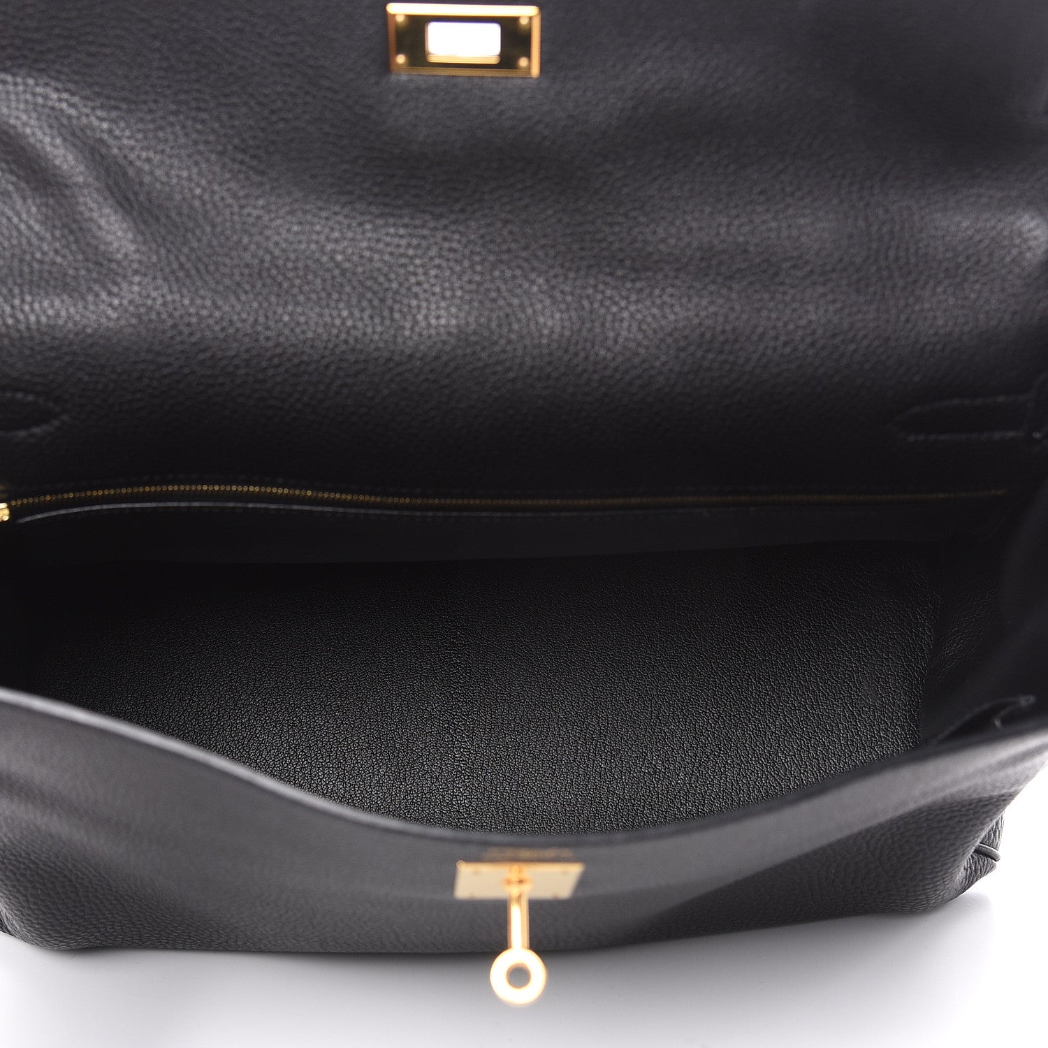 Hermes Togo Kelly Retourne 35 Black 10 of 35