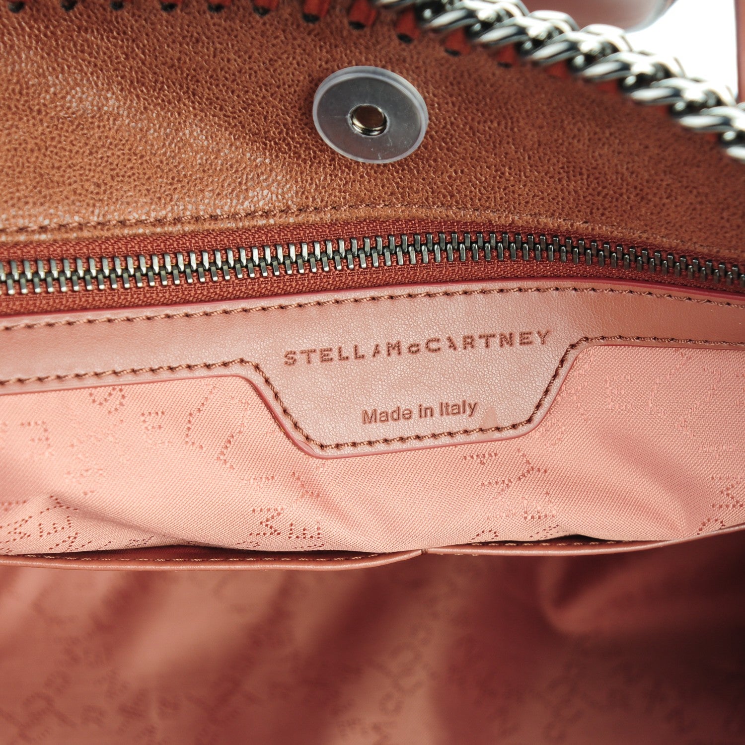 Stella McCartney Shaggy Deer Small Falabella East West Tote Maple 7 of 9