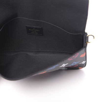 Louis Vuitton Game On Felicie Chain Wallet Black 6 of 11