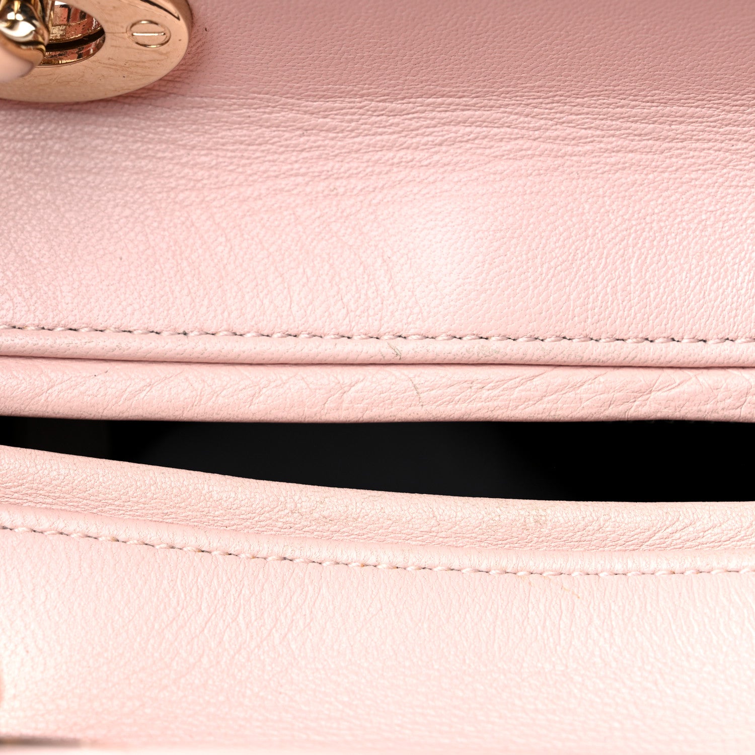 Christian Dior Lambskin Cannage Medium Lady Dior Light Pink 13 of 14