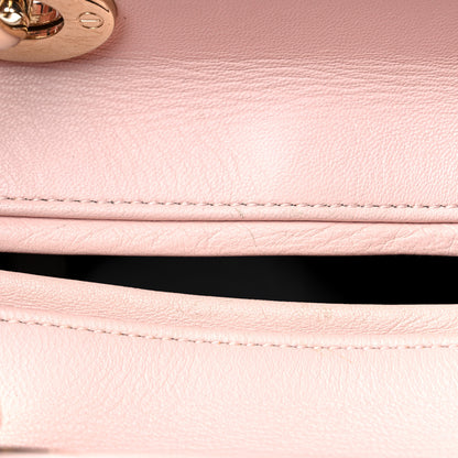 Christian Dior Lambskin Cannage Medium Lady Dior Light Pink 13 of 14