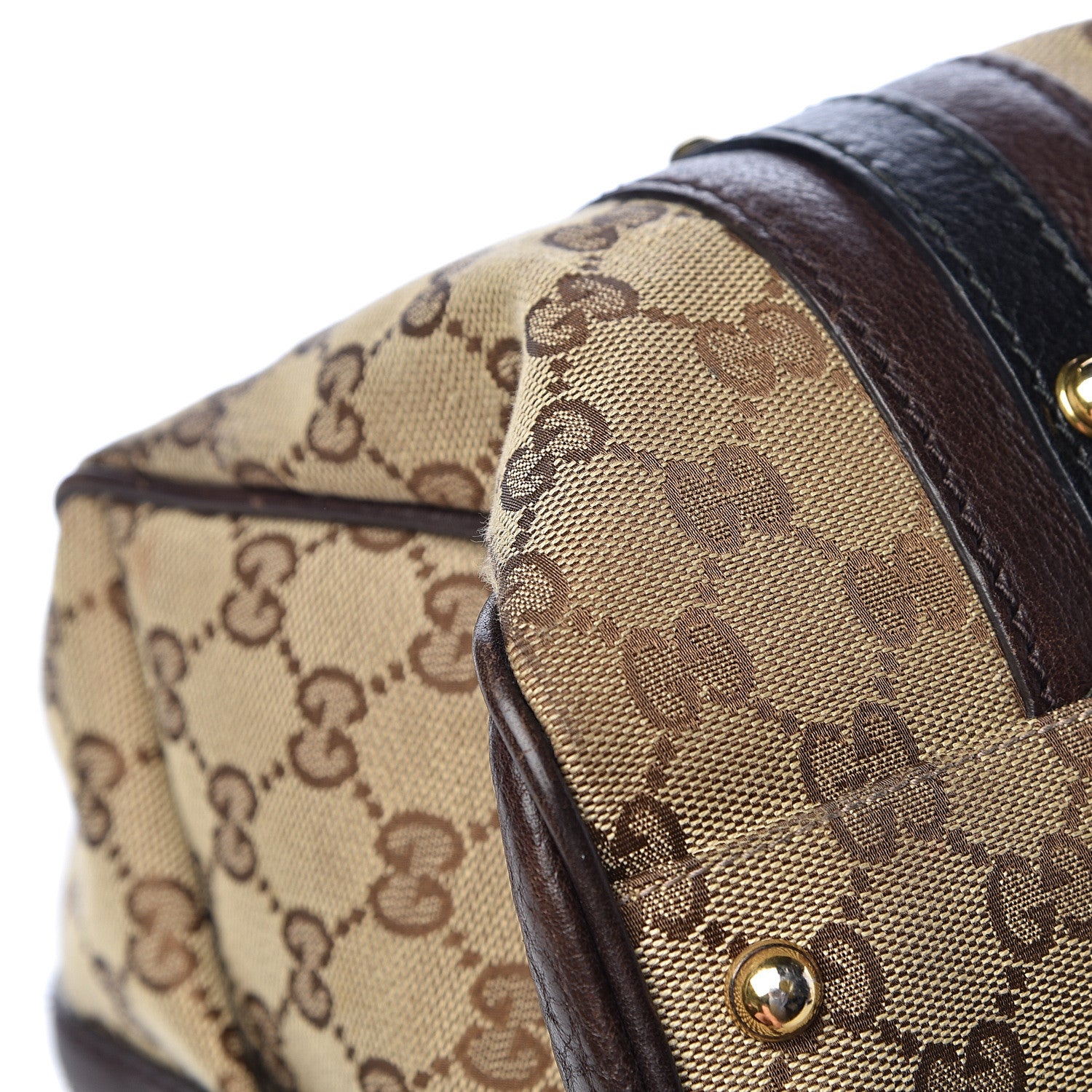 Gucci Monogram Medium Interlocking Icon Tote Dark Brown 19 of 21