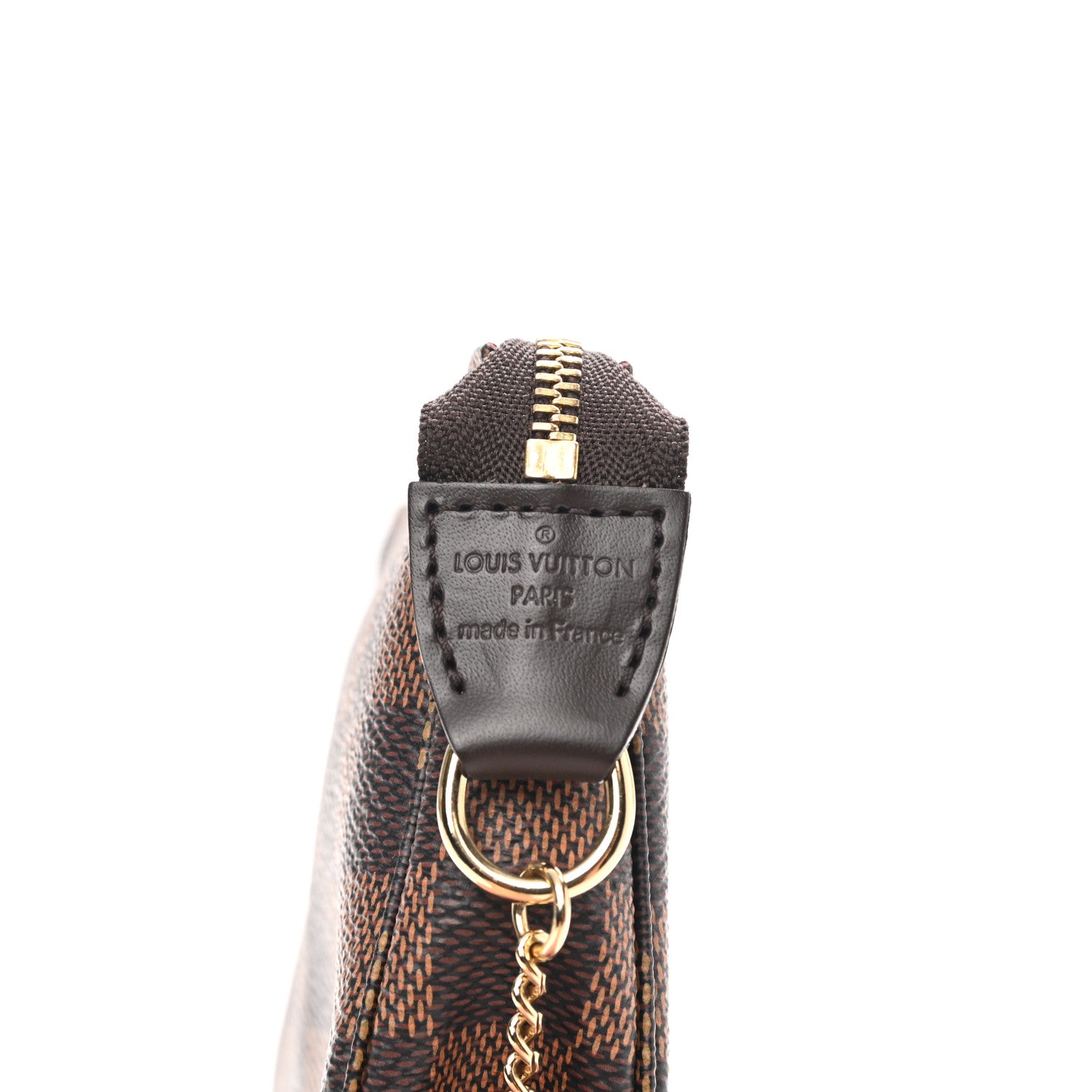 Louis Vuitton Damier Ebene Mini Pochette Accessories 6 of 7