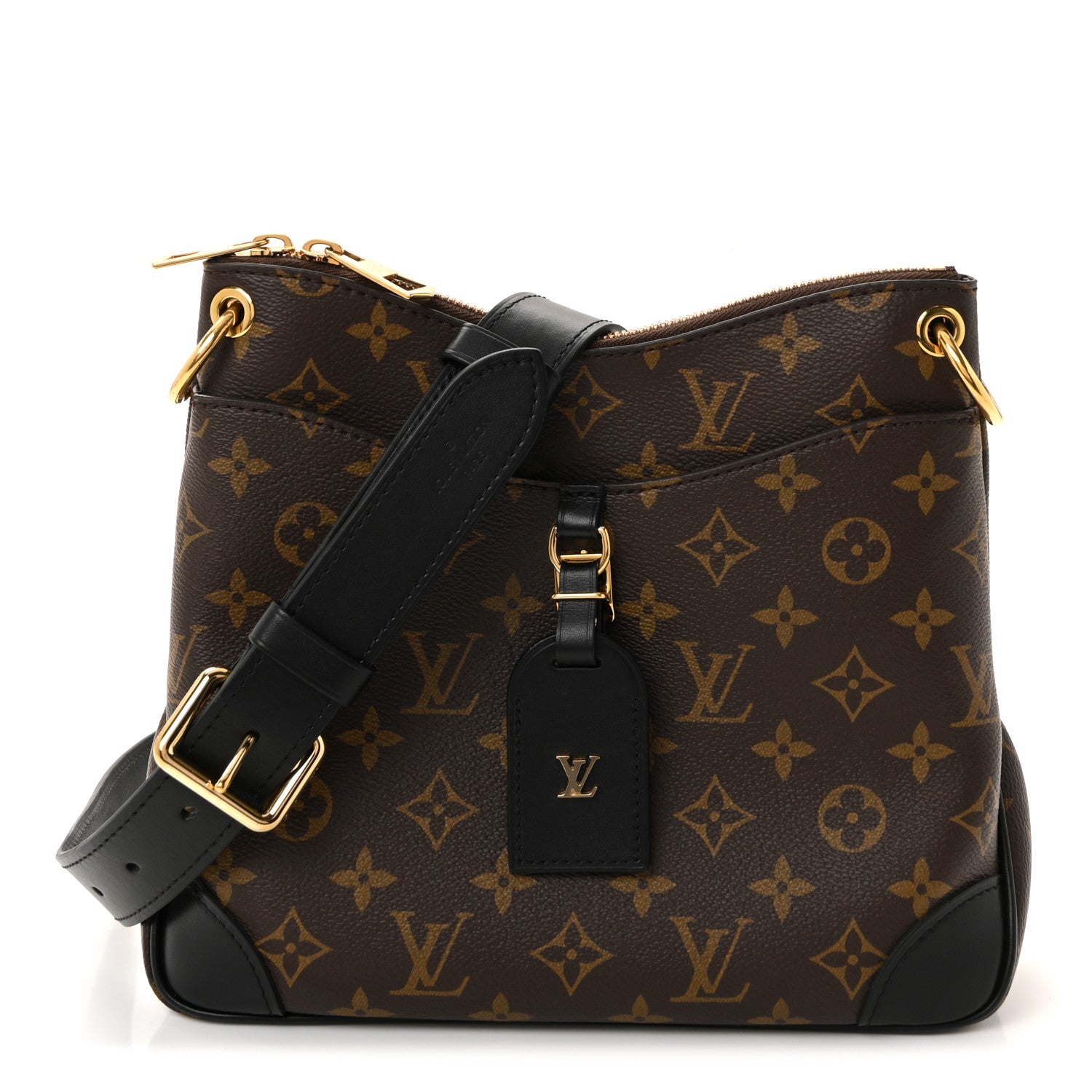 Louis Vuitton Monogram Odeon PM Black 1 of 10