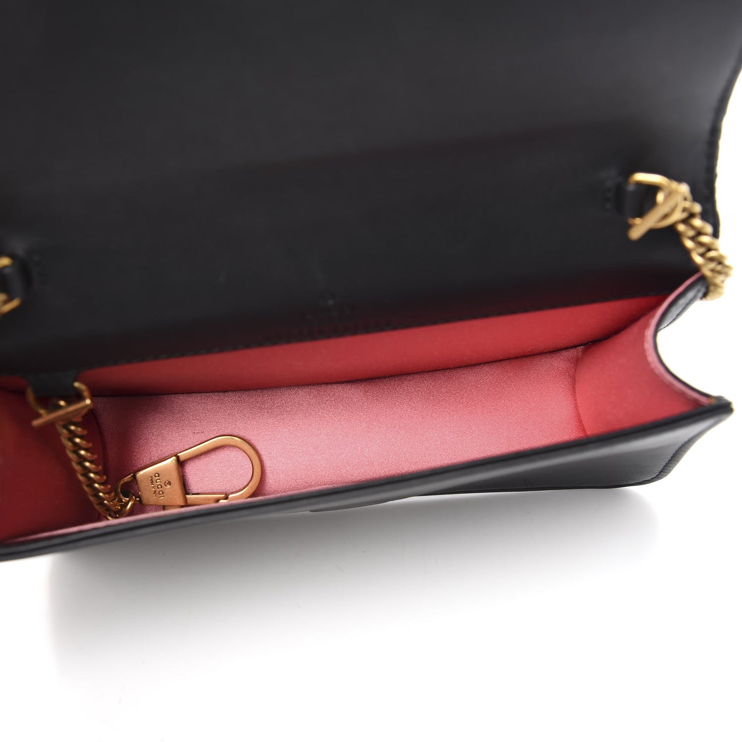 Velvet Matelasse GG Marmont Mini Bag Black