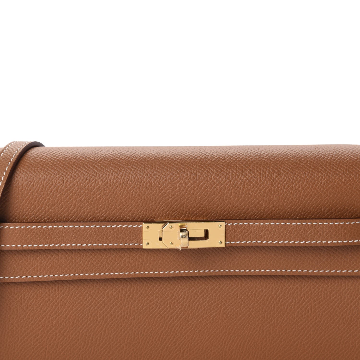 Hermes Epsom Kelly Wallet To Go Gold 8 of 9