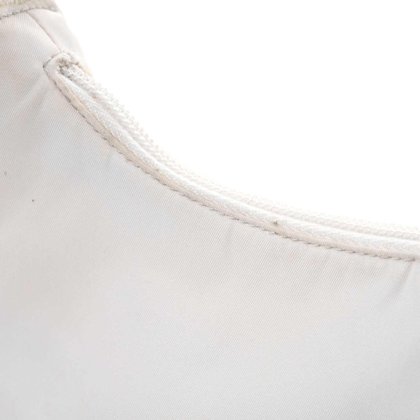 Tessuto Nylon Mini Re-Edition 2000 Bag White