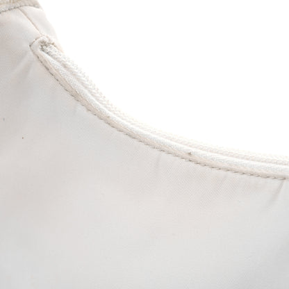 Prada Tessuto Nylon Mini Re-Edition 2000 Bag White 16 of 23