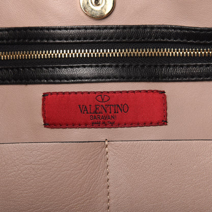 Valentino Garavani Nappa Medium Rockstud Soft Tote Black 8 of 11
