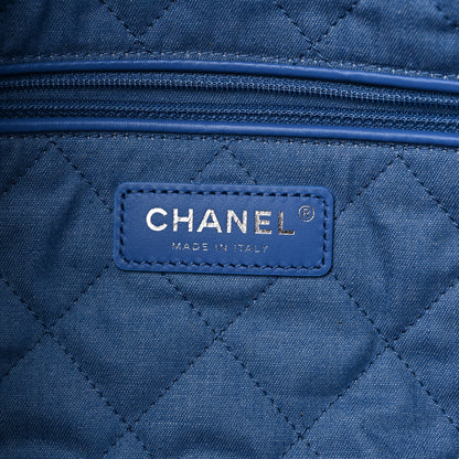 Chanel Denim Quilted Small Chanel 22 Blue 7 of 10
