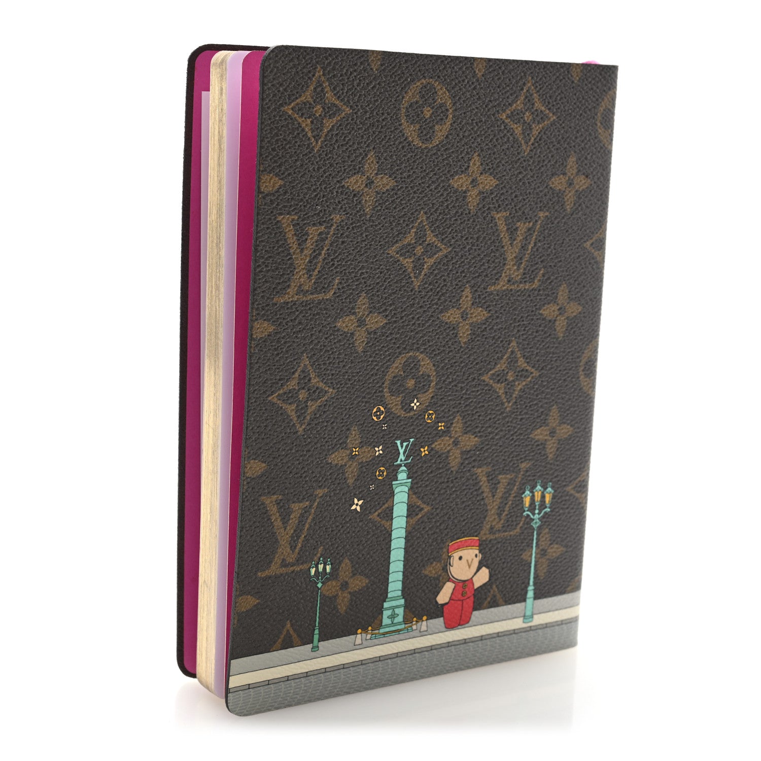 Louis Vuitton Monogram 2022 Christmas Animation Paris Clemence Notebook MM 3 of 7